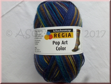 Regia Pop Art Color - Strumpfwolle 4-fach - RESTPOSTEN